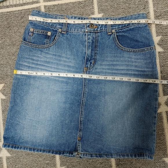 VINTAGE Agolde jean skirt size 29 - Picture 13 of 14